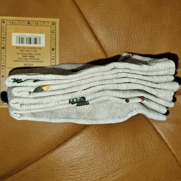 John Derian Cocktail Napkins 🦃🍗🍂 Mushroom Turkey Print - Picture 6 of 6